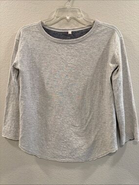 GAP Light Gray Long-Sleeve Kids Top